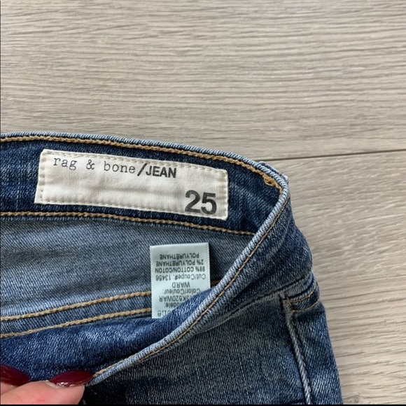 Rag & Bone 9 Inch Skinny Ward Jeans - Picture 10 of 13